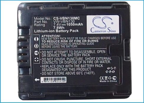 بطارية لباناسونيك HC-X800، HC-X920، HDC-HS900، HDC-SD800، HDC-SD900، HDC-TM900، VW-VBN130، in Kuwait