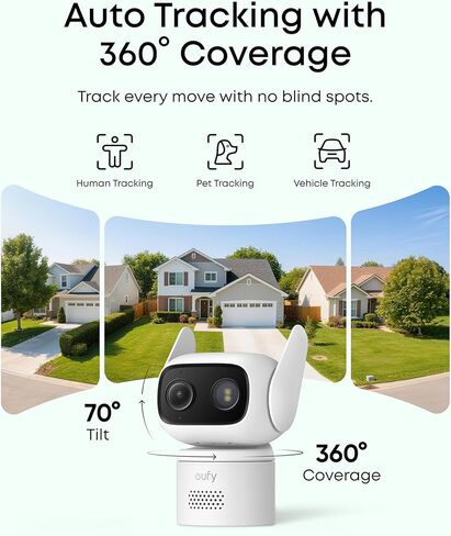 eufyCam C35 Solo مع لوحة شمسية وكاميرا eufy Wired Cam C31 (حزمة) in Kuwait