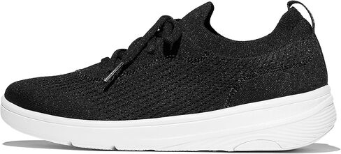 FitFlop Womens Super-q Crystal-Trim Knit Slip-on Laced Sneakers in Kuwait