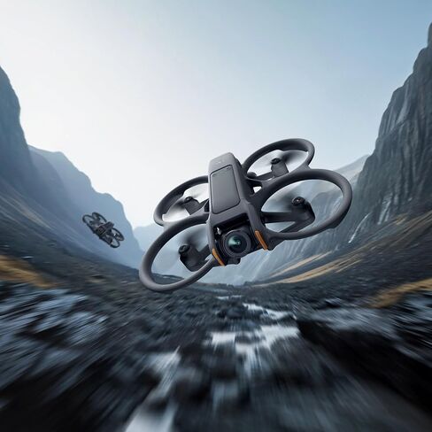 DJI Avata 2 (طائرة بدون طيار فقط) مع حافظة صلبة مقاومة للعوامل الجوية مع حزمة بطاقة ذاكرة MicroSDXC Canvas Go Plus سعة 256 جيجابايت (3 قطع) in Kuwait