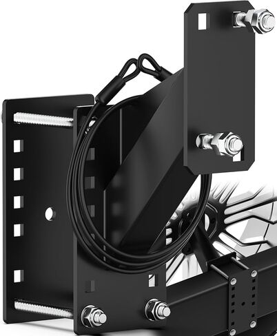 PAULINN Trailer Spare Tire Mount, Universal Spare Tire Carrier Holder for Utility Trailer Boat, Fits 4 / 5 / 6 Lugs Trailer Wheels on 4", 4.5'', 4.75'', 5'' and 5.5'' Bolt Patterns, 150 LBS Capacity in Saudi Arabia