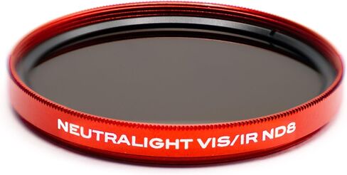 فلتر TruColor NeutraLight VIS/IR ND8، كثافة محايدة 3 توقفات للكاميرات كاملة الطيف والكاميرات المحولة بالأشعة تحت الحمراء، حتى تقليل الضوء عبر الأطوال الموجية المرئية (VIS) والأشعة تحت الحمراء القريبة (NIR) (72 مم) in Kuwait