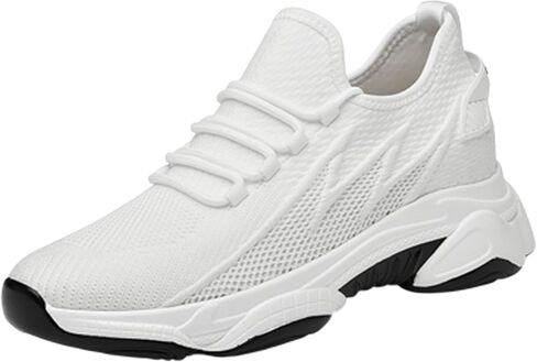 Height Increasing Shoes for Men & Women,Lightweight Casual Walking Shoes with Hidden Heel Lift in Saudi Arabia