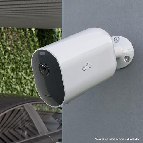بطارية وغطاء ممتد من Arlo - عمر بطارية يصل إلى 2.5 مرة - يعمل Ultra وUltra 2 وPro 5S 2K وPro 4 وPro 3 والكاميرات - ضمان لمدة 90 يومًا + اشتراك مجاني لمدة 30 يومًا (تم تجديد الشركة المصنعة) in Kuwait
