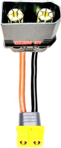 2 قطعة 5 سنتيمتر 12AWG XT60 أنثى إلى QS8 ذكر تهمة الرصاص محول لشحن البطاريات RC in Kuwait
