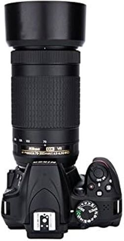 غطاء عدسة حربة مخصص من EKsma لكاميرا Nikon AF-P DX NIKKOR 70-300mm f/4.5-6.3G ED VR & Nikon AF-P DX NIKKOR 70-300mm f/4.5-6.3G ED، يستبدل Nikon HB-77 in Kuwait