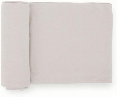 Little Unicorn Large Stretch Knit Swaddle Blanket 2 Pack| Super Soft with Optimal Stretch for swaddling | Giftable Set (Frost Green) in Kuwait