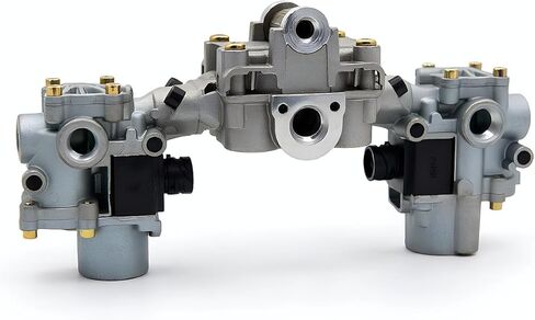 4725001230 ABS Relay Valve Modulator - Compatible with Wabco 4725001230 ABS Axle Package - Fit for Freightliner|Mack|Meritor|Kenworth|Peterbilt|Euclid|Volvo Trucks Rear ABS Relay Valve in Saudi Arabia