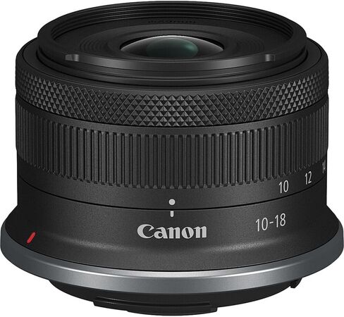Canon RF-S 10-18mm f/4.5-6.3 عبارة عن عدسة تكبير ذات زاوية واسعة للغاية STM 6262C002 مع مجموعة أدوات فلتر فاخرة للأشعة فوق البنفسجية ومستقطب وFLD مقاس 67 مم ومجموعة تنظيف صور ديكو الكل في واحد مع حقيبة in Kuwait