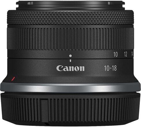 Canon RF-S 10-18mm f/4.5-6.3 عبارة عن عدسة تكبير ذات زاوية واسعة للغاية STM 6262C002 مع مجموعة أدوات فلتر فاخرة للأشعة فوق البنفسجية ومستقطب وFLD مقاس 67 مم ومجموعة تنظيف صور ديكو الكل في واحد مع حقيبة in Kuwait