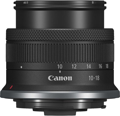 Canon RF-S 10-18mm f/4.5-6.3 عبارة عن عدسة تكبير ذات زاوية واسعة للغاية STM 6262C002 مع مجموعة أدوات فلتر فاخرة للأشعة فوق البنفسجية ومستقطب وFLD مقاس 67 مم ومجموعة تنظيف صور ديكو الكل في واحد مع حقيبة in Kuwait