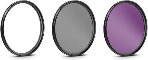 Canon RF-S 10-18mm f/4.5-6.3 عبارة عن عدسة تكبير ذات زاوية واسعة للغاية STM 6262C002 مع مجموعة أدوات فلتر فاخرة للأشعة فوق البنفسجية ومستقطب وFLD مقاس 67 مم ومجموعة تنظيف صور ديكو الكل في واحد مع حقيبة in Kuwait