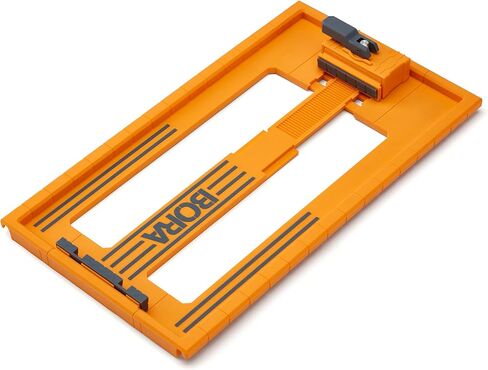 BORA NGX Saw Plate RT Circular Saw Guide, For Straight Cuts, designed for use with Bora NGX and WTX Clamp Edge System, Adjustable to fit most Circular Saws 546001 in Saudi Arabia