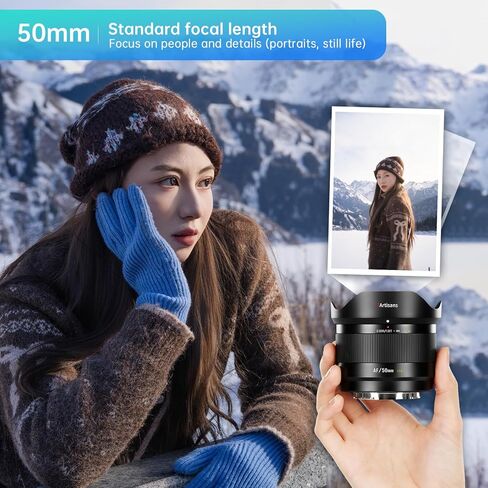 عدسة 7artisans AF مقاس 25 مم f/1.8 بتركيز تلقائي APS-C لتركيب Fuji FX، وعدسة STM خفيفة الوزن بوزن 178 جرامًا مع تركيز بؤري تلقائي للوجه/العين، وفتحة كبيرة للصور الشخصية والتصوير الفوتوغرافي للشوارع in Kuwait