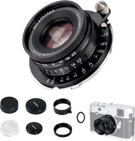 عدسة 7artisans M35mm F2.8 ذات التركيز اليدوي للإطار الكامل - مثالية لتصوير الشوارع والتصوير اليومي والصور الشخصية (Leica M) in Kuwait