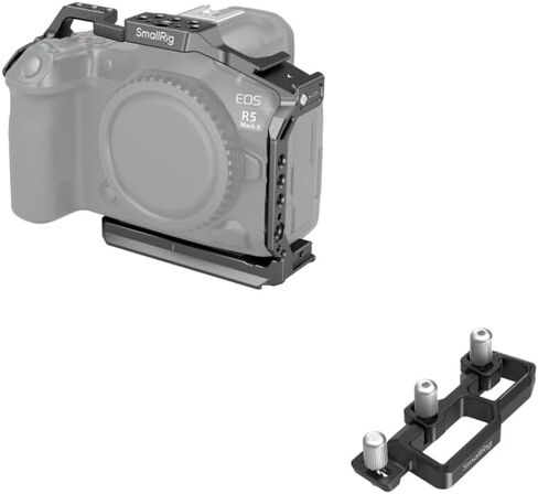 قفص صغير لكاميرا Canon R5 Mark II+مشبك كابل لـ HDMI وUSB-C in Kuwait
