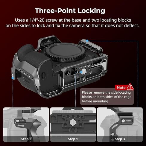قفص صغير لكاميرا Canon R5 Mark II+مشبك كابل لـ HDMI وUSB-C in Kuwait