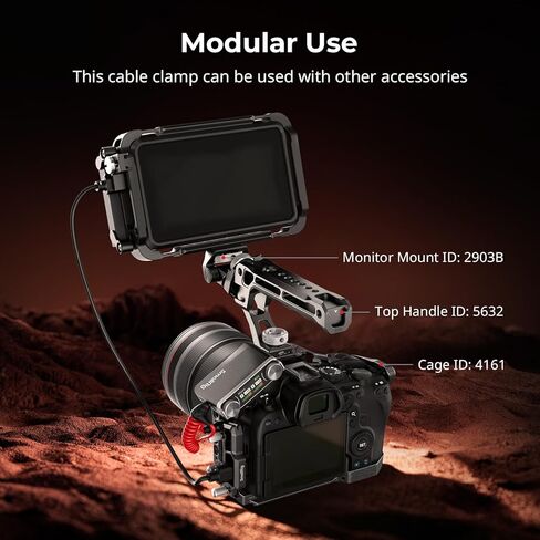 قفص صغير لكاميرا Canon R5 Mark II+مشبك كابل لـ HDMI وUSB-C in Kuwait