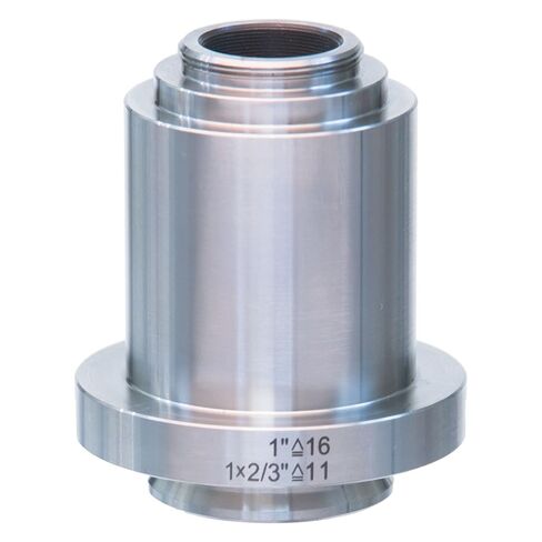 AmScope AD-C10-LC 1X محول كاميرا على شكل حرف C من الفولاذ المقاوم للصدأ للمجاهر in Kuwait