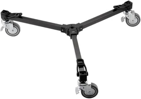حامل ثلاثي من الألومنيوم Libec LX10 Studio مكون من 3 أقسام مع رأس H65B مع DL-3B Dolly in Kuwait