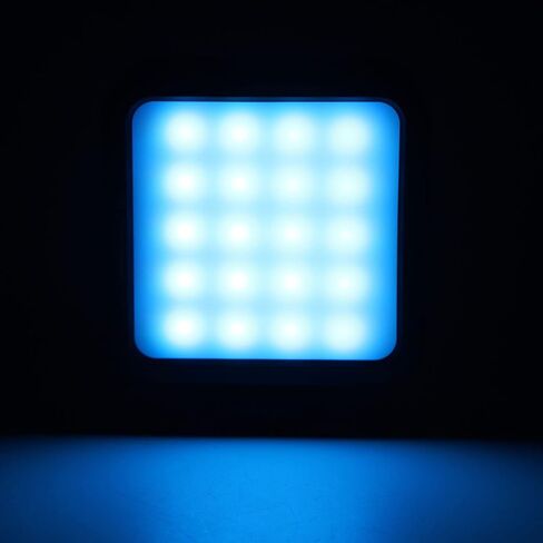 أضواء الفيديو RGB W70 ضوء التصوير الفوتوغرافي المحمول 7W 3000-9000K CRI 95-9 أوضاع السيناريو وتوسيع الحذاء البارد لمدونة الفيديو، في الهواء الطلق، التصوير الفوتوغرافي الإبداعي in Kuwait