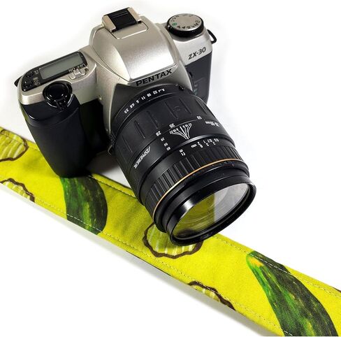 حزام كاميرا مخلل، حزام كاميرا مخلل أخضر عالمي DSLR للرقبة وحزام الكتف، ملحقات التصوير الفوتوغرافي، هدية للرجال والنساء in Kuwait