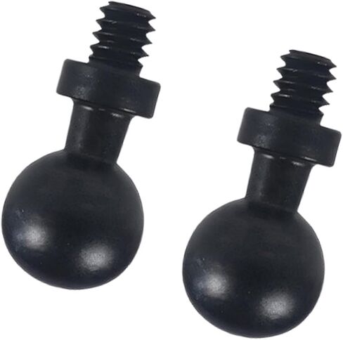 2Pcs Aluminum Alloy 20mm / 17mm / 15mm / 13mm Ball Head to 1/4 Screw Adapter for Camera Tripod Phone Mount Photography Phone Holder to Stand in Saudi Arabia