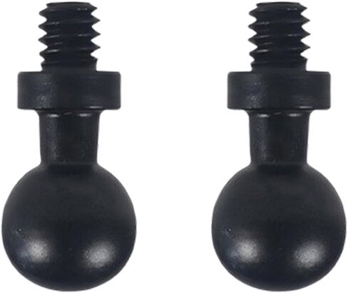 2Pcs Aluminum Alloy 20mm / 17mm / 15mm / 13mm Ball Head to 1/4 Screw Adapter for Camera Tripod Phone Mount Photography Phone Holder to Stand in Saudi Arabia