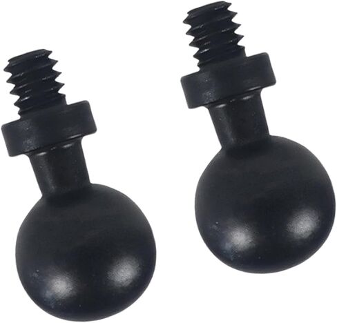 2Pcs Aluminum Alloy 20mm / 17mm / 15mm / 13mm Ball Head to 1/4 Screw Adapter for Camera Tripod Phone Mount Photography Phone Holder to Stand in Saudi Arabia