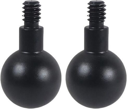 2Pcs Aluminum Alloy 20mm / 17mm / 15mm / 13mm Ball Head to 1/4 Screw Adapter for Camera Tripod Phone Mount Photography Phone Holder to Stand in Saudi Arabia
