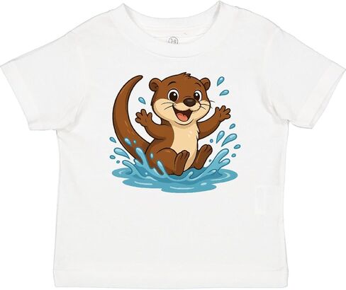 inktastic Cute Otter Baby T-Shirt in Saudi Arabia
