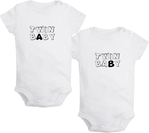 مجموعة iDzn مكونة من قطعتين، ثوب فضفاض مرح لحديثي الولادة من Twin Baby A & Twin Baby B من ملابس الرضع حديثي الولادة in Kuwait
