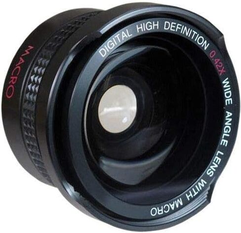عدسة عين السمكة البانورامية فائقة الدقة لهاتف Sony Alpha A5000 A5100 ILCE-5000 ILCE-5100 (متوافقة مع 40.5 مم) in Kuwait