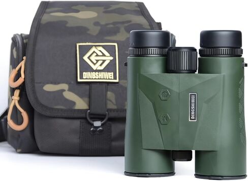 Rangefinder Binoculars for Hunting, 1968 Yards Laser Rangefinder, 10x42 HD Optics, Fast 0.15s IP65 Waterproof ±0.5m for Golf, Bird Watching, Outdoor, Khaki in Saudi Arabia