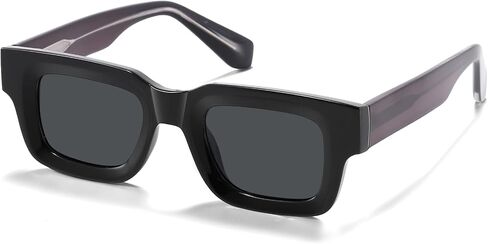 Polarized Square Sunglasses For Women UV400 Protection Rectangle Vintage Shades 2026 Chunky Thick Frame Sun Glasses in Saudi Arabia