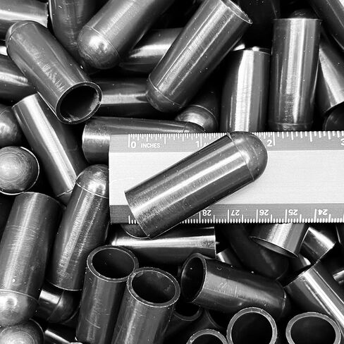 25 Piece 5/8" ID High Temp Silicone Rubber End Caps - Powder Coating, Painting, Plating, Blasting Protection in Saudi Arabia