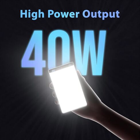 Tyenaza M40 40W LED ضوء الفيديو ضوء الكاميرا المحمولة 2700K-6200K عكس الضوء 14000 Lux CRI 96+ PD إعداد إضاءة التصوير الفوتوغرافي للشحن السريع لبث الفيديو المباشر in Kuwait