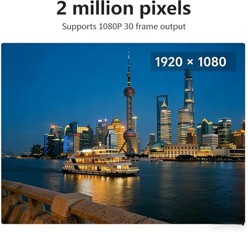 وحدة كاميرا USB 2 ميجابكسل، لوحة PCB للكاميرا التوصيل والتشغيل مع موصل من النوع C، تدعم 1080P 720P 30 إطارًا في الثانية، تركيز ثابت بزاوية واسعة، لمؤتمر الفيديو in Kuwait