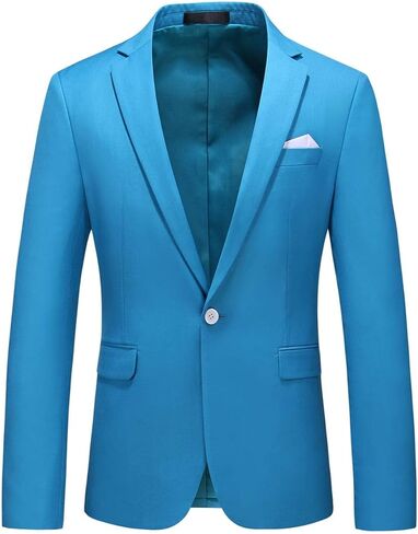 Mens Blazer Slim Fit Sport Coats 26 Colors Suit Jacket for Daily Business and Prom Party in Saudi Arabia