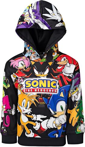 SEGA Tails Sonic The Hedgehog Shadow Fleece Pullover Hoodie Little Kid to Big Kid in Saudi Arabia