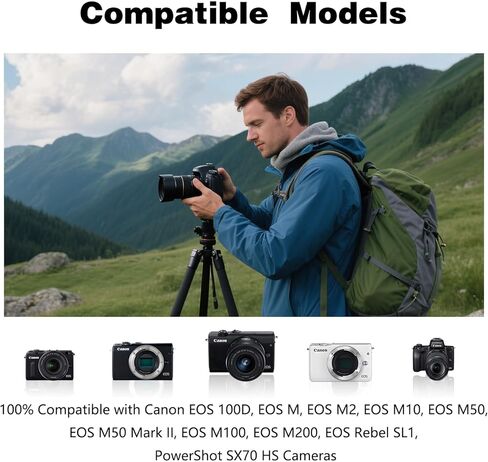 3 عبوات بطاريات LP-E12 وشاحن سريع LED PD20W - طاقة كاملة 2.5 ساعة، بطارية LP E12 لكاميرات Canon EOS M M2 M10 M50 M50 Mark II M100 M200 Rebel SL1، وكاميرات PowerShot SX70 HS in Kuwait