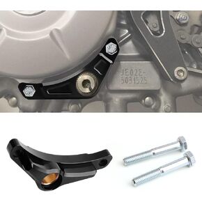 Shift Shaft Brace, CNC Billet Shifter Shaft Support Holder for Honda CRF110F 2013-Present(Black)