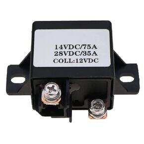 12V 75A Normal Open Power Relays Starter Relay 0332002168 V23232-D0001-X001 Compatible with Bosch