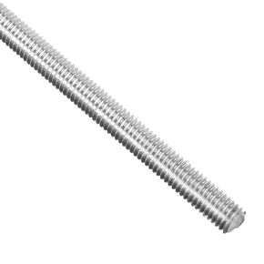 uxcell M5 Fully Threaded Rod, 304 Stainless Steel, 250mm Length, 0.8mm Thread Pitch, Left Hand Threads