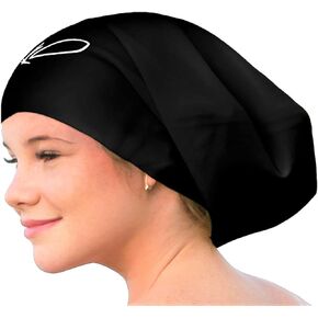 Swim Cap for Very Long Hair - Swim Cap Braids Dreadlocks - Bathing Swim Caps for Women Swimming - Swimming Cap for Women - XX Large Swim Cap Men Afro - Waterproof Silicone Keep Hair Dry