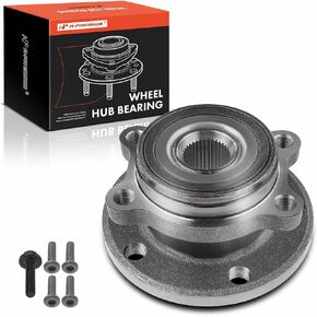 A-Premium Front or Rear Wheel Bearing and Hub Assembly Compatible with Volkswagen & Audi - 2006-2018 - Jetta Passat Golf Tiguan CC Eos GTI Rabbit A3 A3 Quattro TT TT Quattro