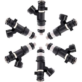 Fuel Injectors,ECCPP 6pcs 4 Holes Fuel Injector 0280158005 fit 2004 2005 2006 Nissan Altima,2004 2005 2006 2007 2008 Nissan Maxima,2003 2004 Nissan Murano,2004 2005 2006 2007 2008 2009 Nissan Quest