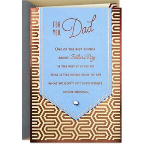 Hallmark Father's Day Card (For You, Dad)