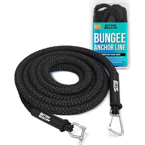 Bungee Anchor Rope Boat Anchor Rope Bungee Anchor Line Elastic Anchor Snubber 7ft to 14ft Blue