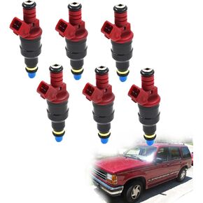 6Pcs Fuel Injectors Replacement for 1993-1997 Explorer Ranger B4000 4.0L 0280150931